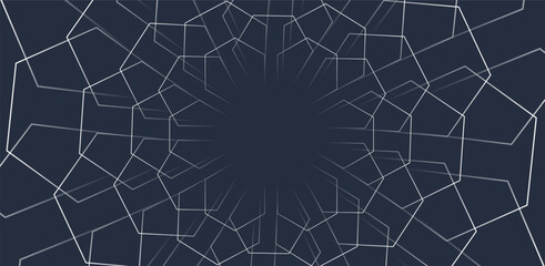 Swirl geometric abstract vector wallpaper or cover
