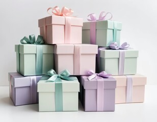 Fototapeta premium gift box with ribbon