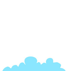 Flat Style Clouds