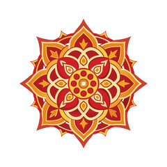 modern pattern mandala illustration logo symbol vector art design