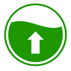 Up level sign icon