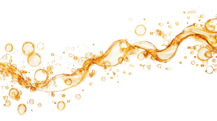 Liquid Gold:  A flowing golden liquid creates a mesmerizing abstract design.  The liquid's movement and texture make for an elegant and captivating visual. 