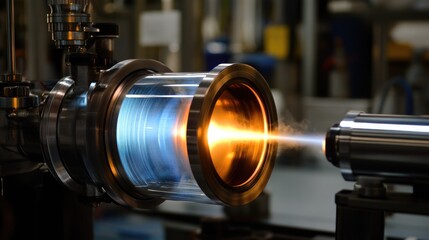 Plasma Physics Experiment in Advanced Laboratory Setting Featuring High-Tech Equipment