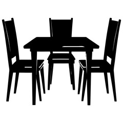 table and chairs