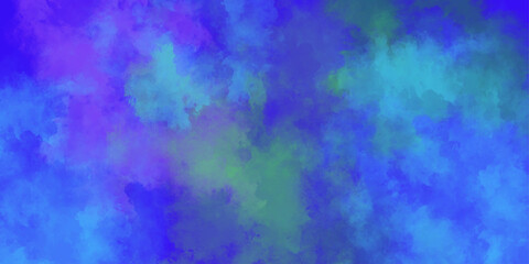 Beautiful Abstract Watercolor Background Design with Bright Blue and Pastel Pink Cloud Textures, Light Airy Sky Patterns, and Artistic Ink Strokes  Vintage Grunge Backdrop Illustration.