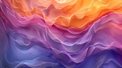 Obraz premium Beautifully flowing and interacting liquid texture