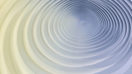 Fototapeta premium Abstract swirling concentric circles in pastel shades