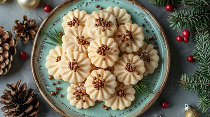 Fototapeta premium Beehives or wasp nests traditional Czech no-ba