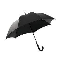 Umbrella isolated on white background full depth of field 
