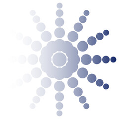 Circle Memphis Gradient