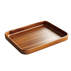 Tray isolated on white background full depth of field 
