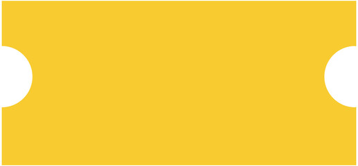 Blank Gold Ticket Coupon