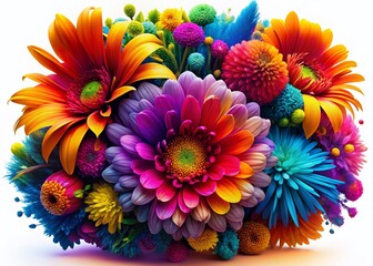 Abstract Art,  Dreamlike Landscape,  Color Explosion