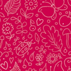 abstract seamless pattern background fabric fashion design print wrapping paper digital illustration art texture textile wallpaper colorful apparel image 