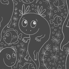 abstract seamless pattern background fabric fashion design print wrapping paper digital illustration art texture textile wallpaper colorful apparel image 