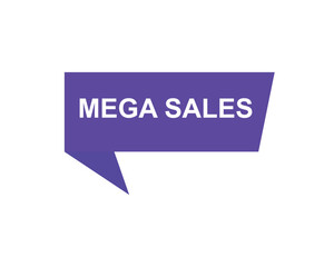 Mega Sale, Modern  button Vector Illustration of a purple Pedestal Platform Showcase Scene for Business Promotion, Flyer Template, Offers and Sales. Abstract geometry design background