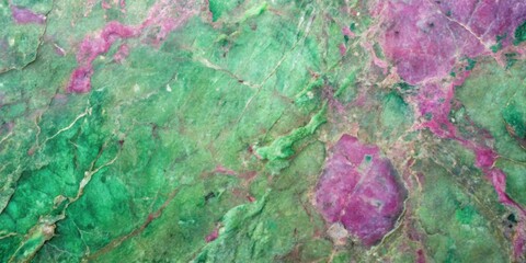 Colorful Green and Pink Stone Background Texture
