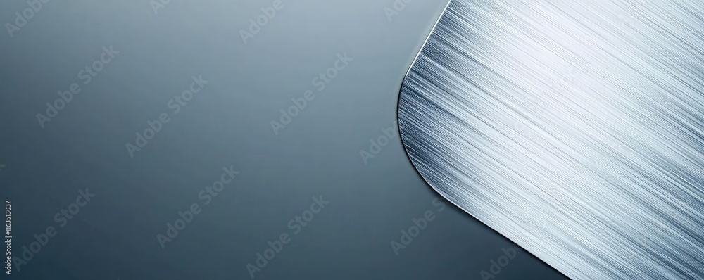 Aufkleber Brushed abstract background concept. Abstract design featuring smooth metallic textures and subtle gradients for creative projects.