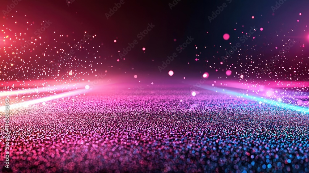 Aufkleber Splatter abstract background concept. Abstract background with colorful lights and sparkles for creative design projects.