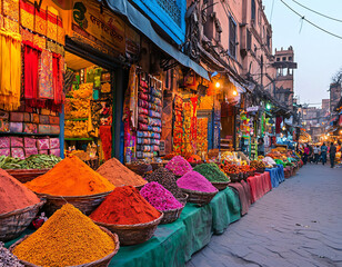 Vibrant Spice Market