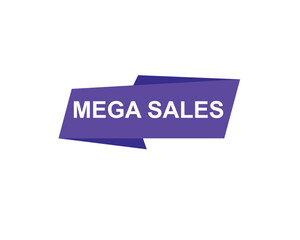 Mega Sale, Modern button Vector Illustration of a  Cylinder Pedestal Platform Showcase Scene for Business Promotion, Flyer Template, Offers and Sales. Abstract geometry design background