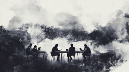 Modern Remote Collaboration in Artistic Setting