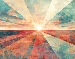 Sunburst Landscape