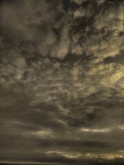 Obraz premium storm clouds timelapse