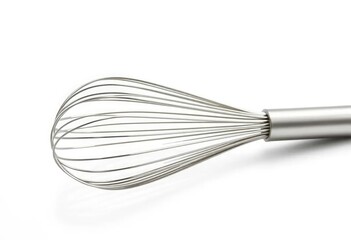 Whisk with isolated on white background