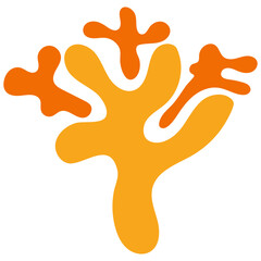 Abstract Leaves Shape