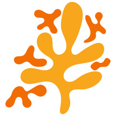 Abstract Leaves Shape