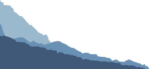 Abstract Torn Paper Corner