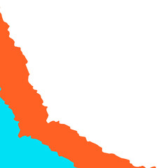 Abstract Torn Paper Corner	