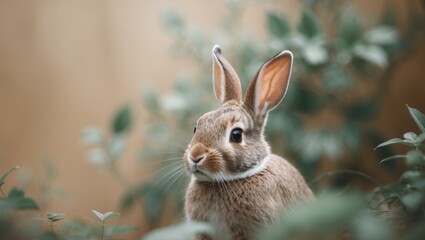 Fototapeta premium Nature's Jewel The Timeless Beauty of Rabbits