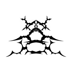 y2k Neotribal Tatto Vector