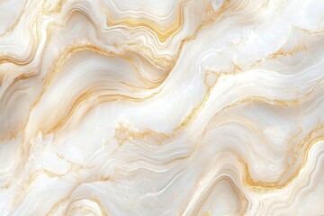 Luxurious Ivory Cream Alabaster Waves - Ideal for Elegant Decor or Art Projects
