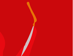 Colorful Abstract wavy Background with lines. Vibrant and Playful Colorful Abstract Cartoon-Themed Multi color Background for Creative and Joyful Artistic Expression. Colorful cartoon theme Background