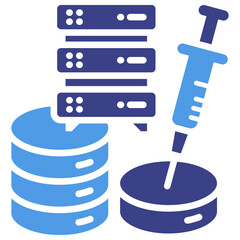 Obraz premium Sql Injection Icon