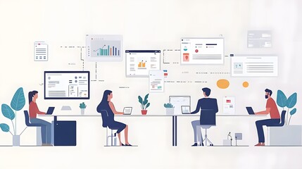 Team Collaboration Data Analysis Using Digital Interfaces