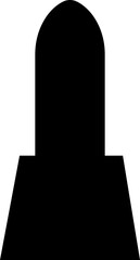 Marker nip icon flat vector. Ink tool. Graphic Fountain marker, Marker for signing. Empty blank instrument with copy space for corporate branding or ads, isolated on transparent background.