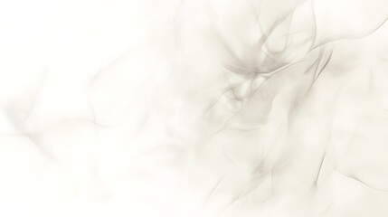 Abstract White Swirling Fabric Design