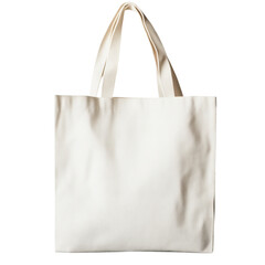 Tote bag mock-up featuring customizable logo area, ideal for branding and promotional materials, transparent background for easy integration.
