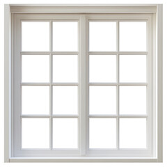 Blank window decal mock-up featuring a transparent background, ideal for showcasing custom designs and branding concepts.