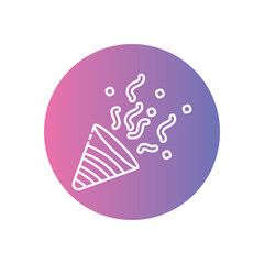 Colorful Party Poppers