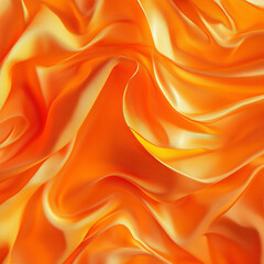 Obraz premium Ein minimalistisches Bild in leuchtenden Orangetönen, das Wärme und Vitalität ausstrahlt. Die klare Gestaltung betont die lebendige und energiegeladene Wirkung der Farbe Orange