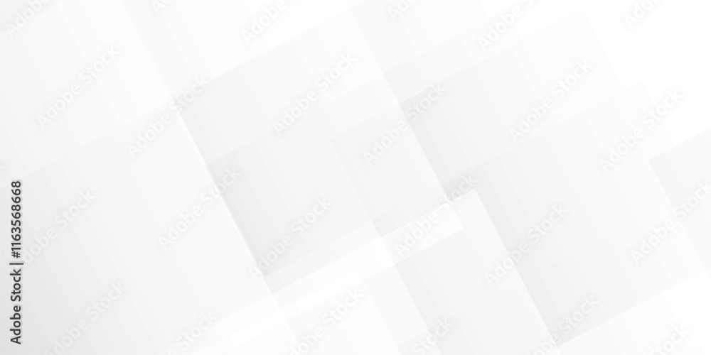 Poster elegant and sophisticated abstract background composed of glossy white and grey geometric squares wi