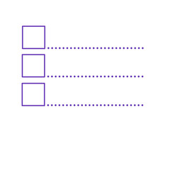 Obraz premium Bullet Point List Icon,Perfect for infographic design, presentations or task management applications