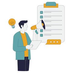 Public Relations Illustration 