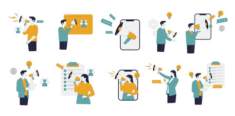 Public Relations Illustration 