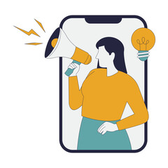 Public Relations Illustration 